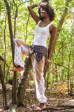 WHITE PEACOCK Women Boho Pants Hippie Pants Yoga